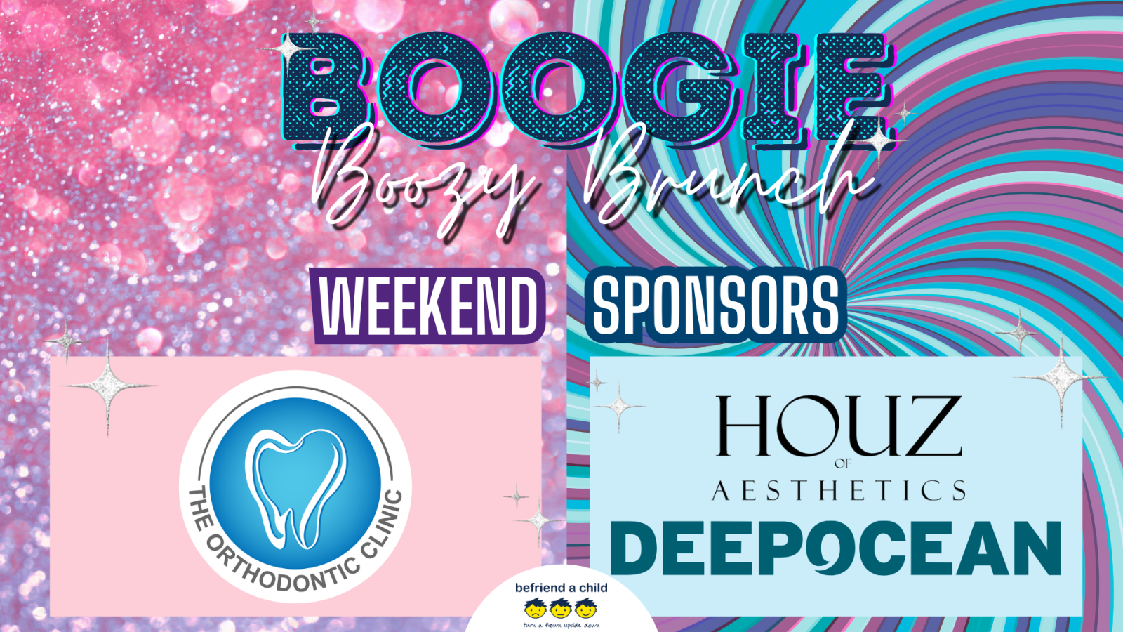 Befriend a Child’s Boogie Boozy Brunch – Aberdeen charity thanks event sponsors