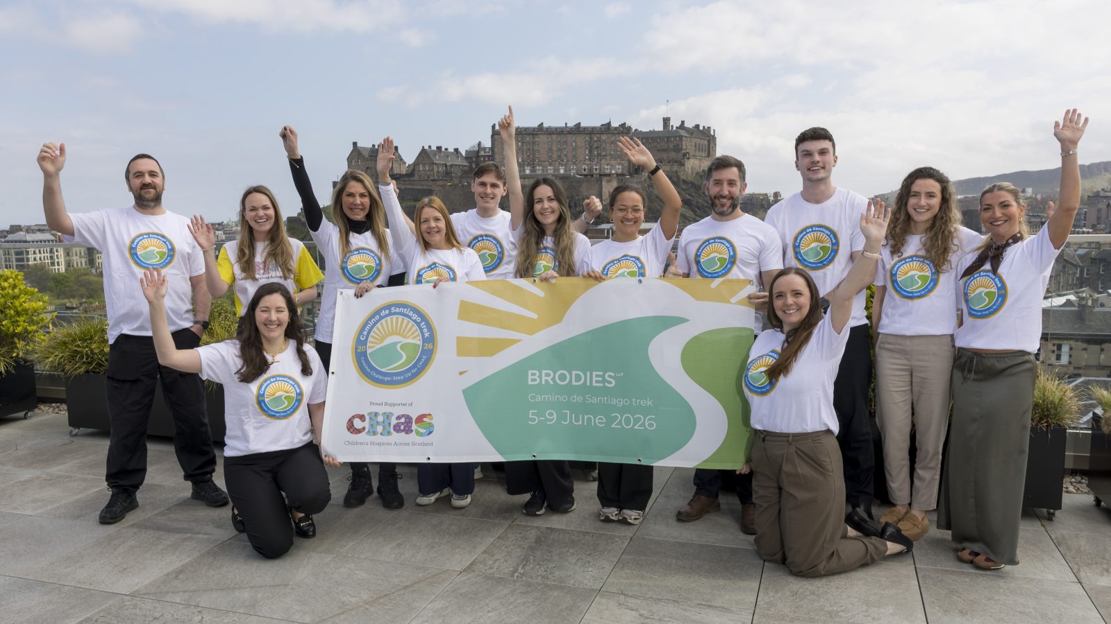 Brodies colleagues go the distance for CHAS with Camino trek