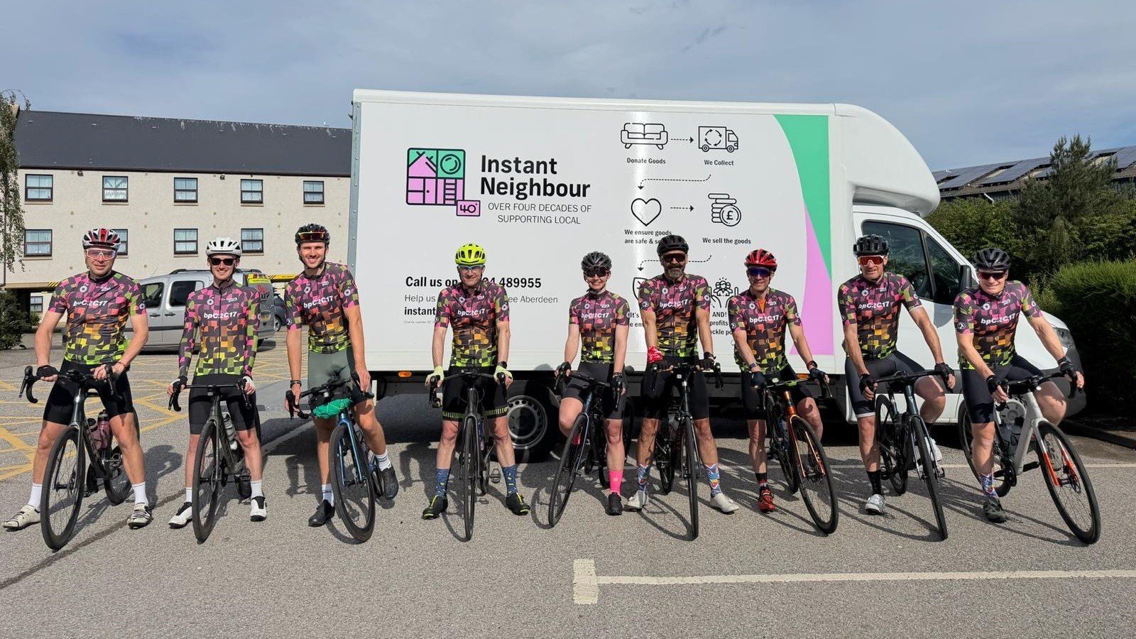 bp Coast 2 Coast cyclists raise over £150,000 for four North-east charities