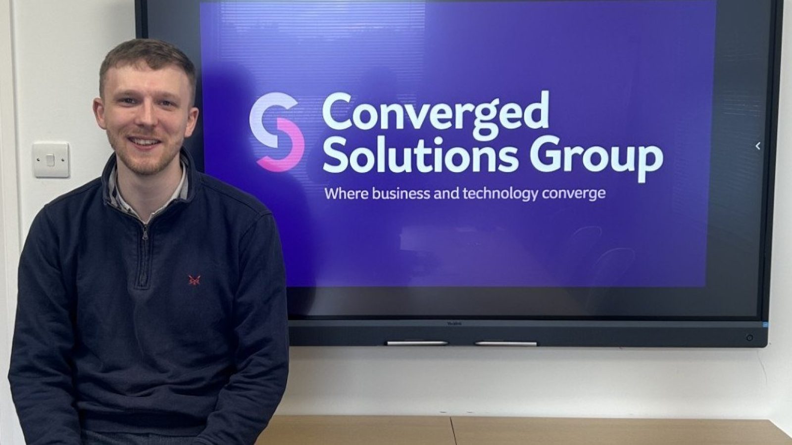 Converged Solutions Group welcomes new Sales Executive Cameron Hair
