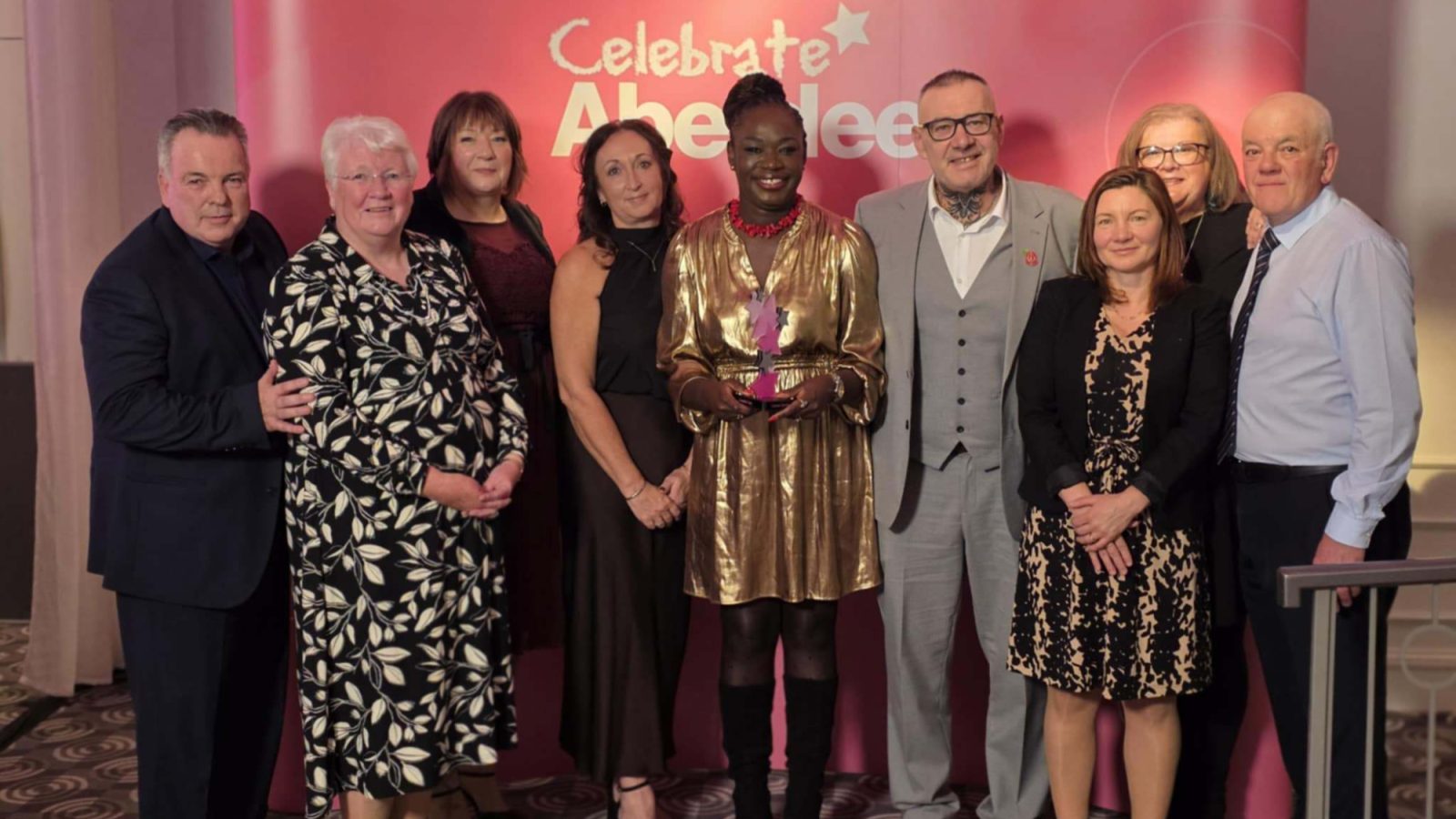 Somebody Cares celebrates double win at Celebrate Aberdeen Awards 2025