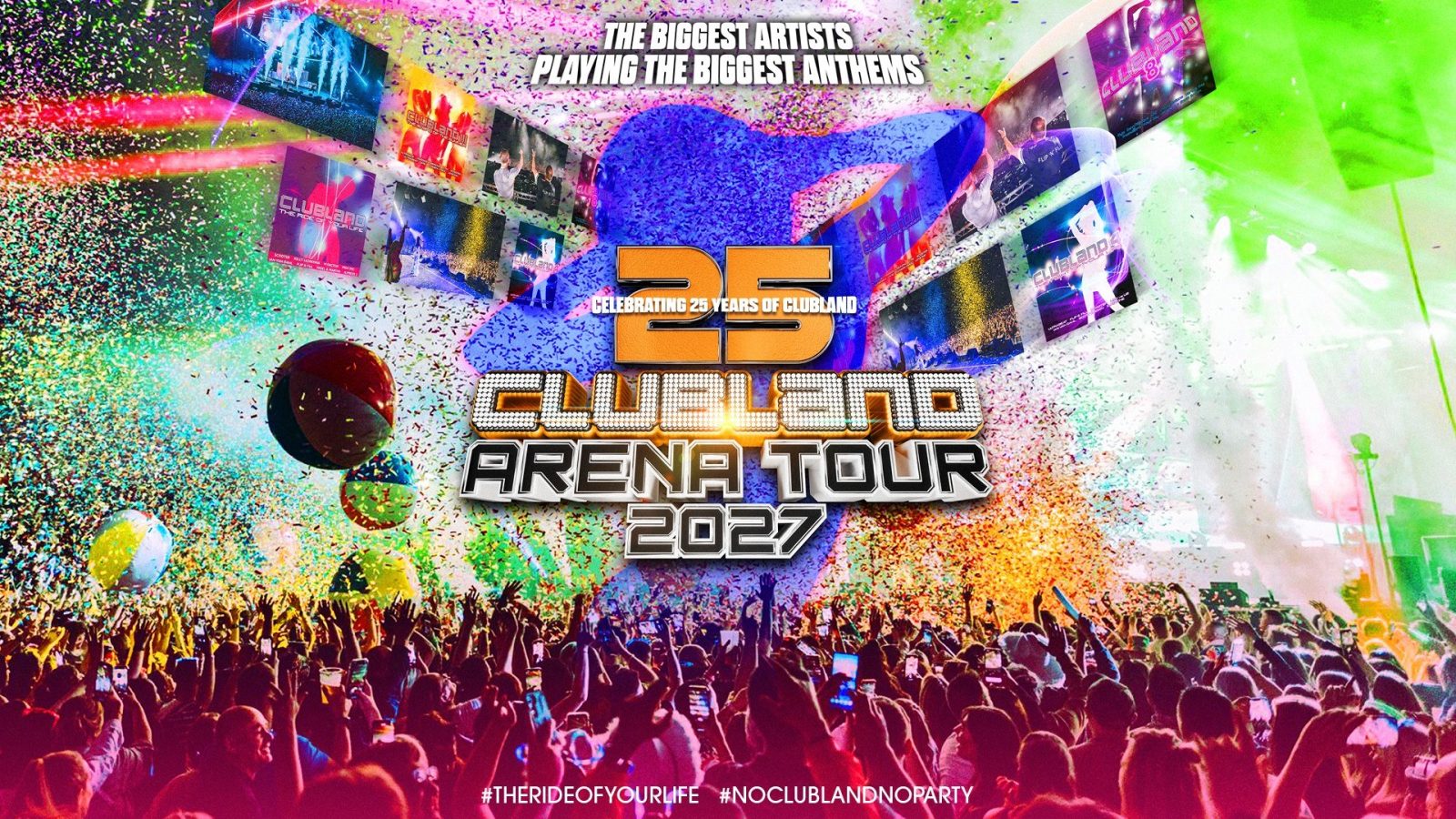 Clubland arena tour returns to celebrate 25 years