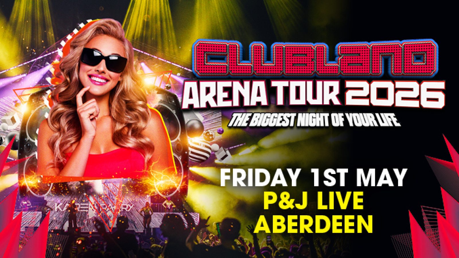 Ravers unite! Clubland returns to P&J Live in 2026