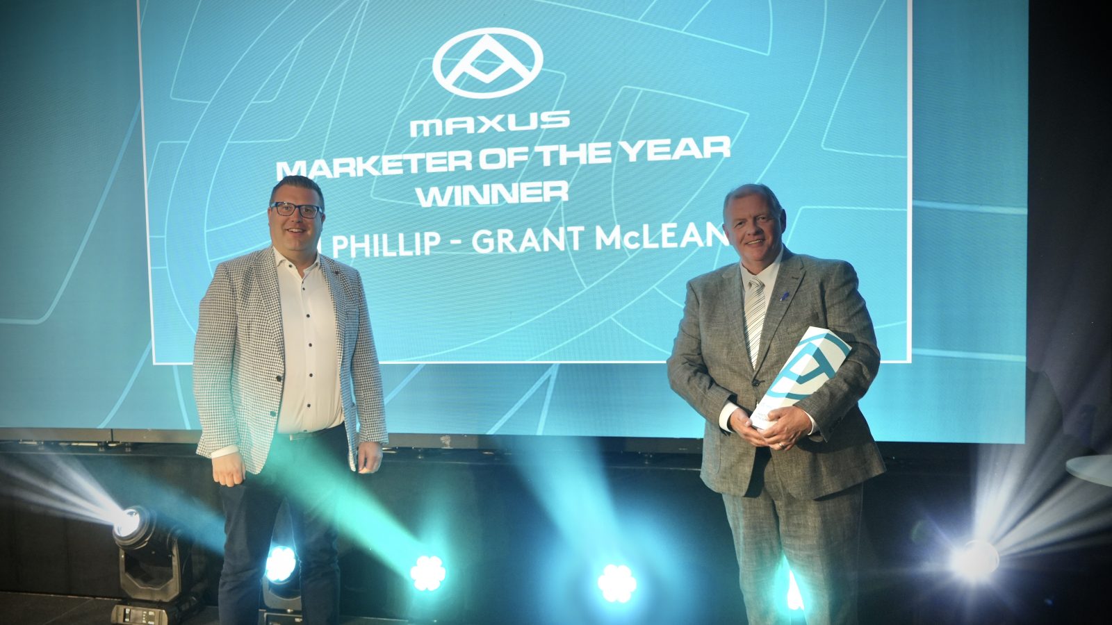 AM Phillip Trucktech’s Grant McLean awarded MAXUS Marketer of the Year