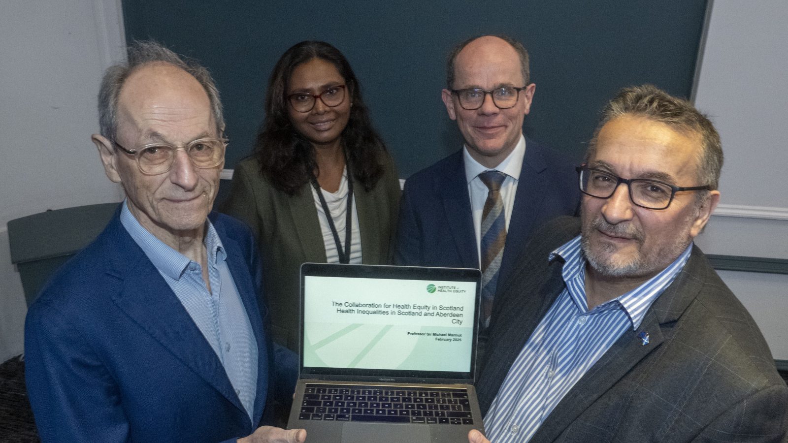 Aberdeen partnership working recognised in national health report
