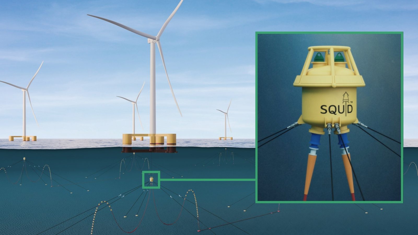 Encomara secures global certification for Squid floating offshore windfarm mooring system