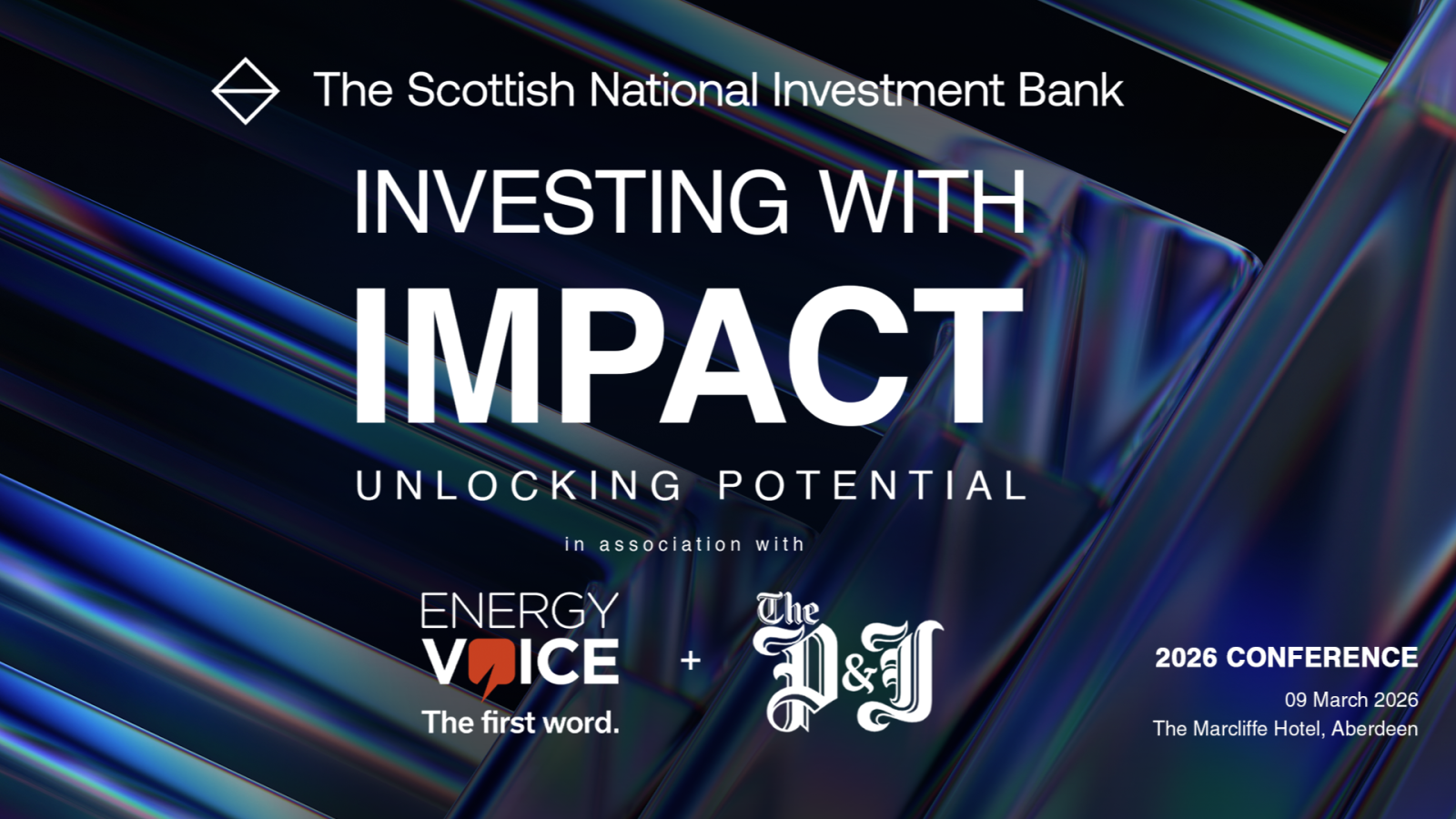 Investing with Impact Conference: The Scottish National Investment Bank unveils 2026 programme highlights