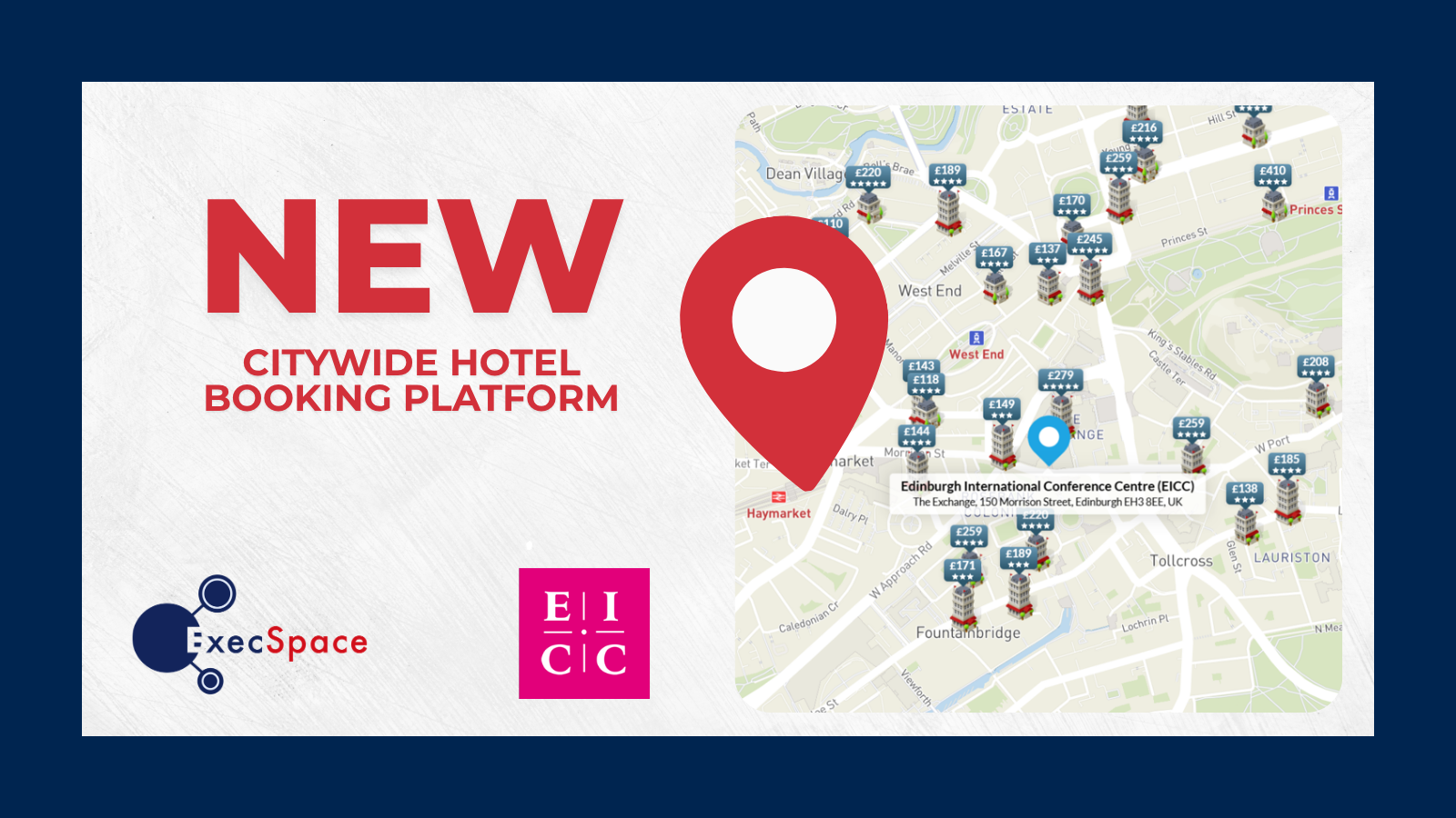 ExecSpace supports EICC to launch citywide hotel booking platform