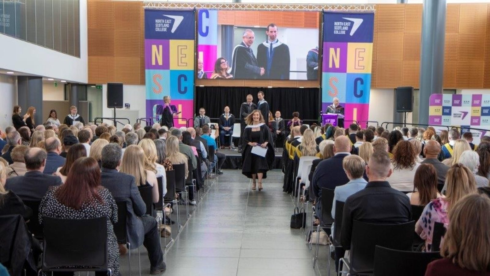 Graduates take centre stage at NESCol’s Fraserburgh ceremony