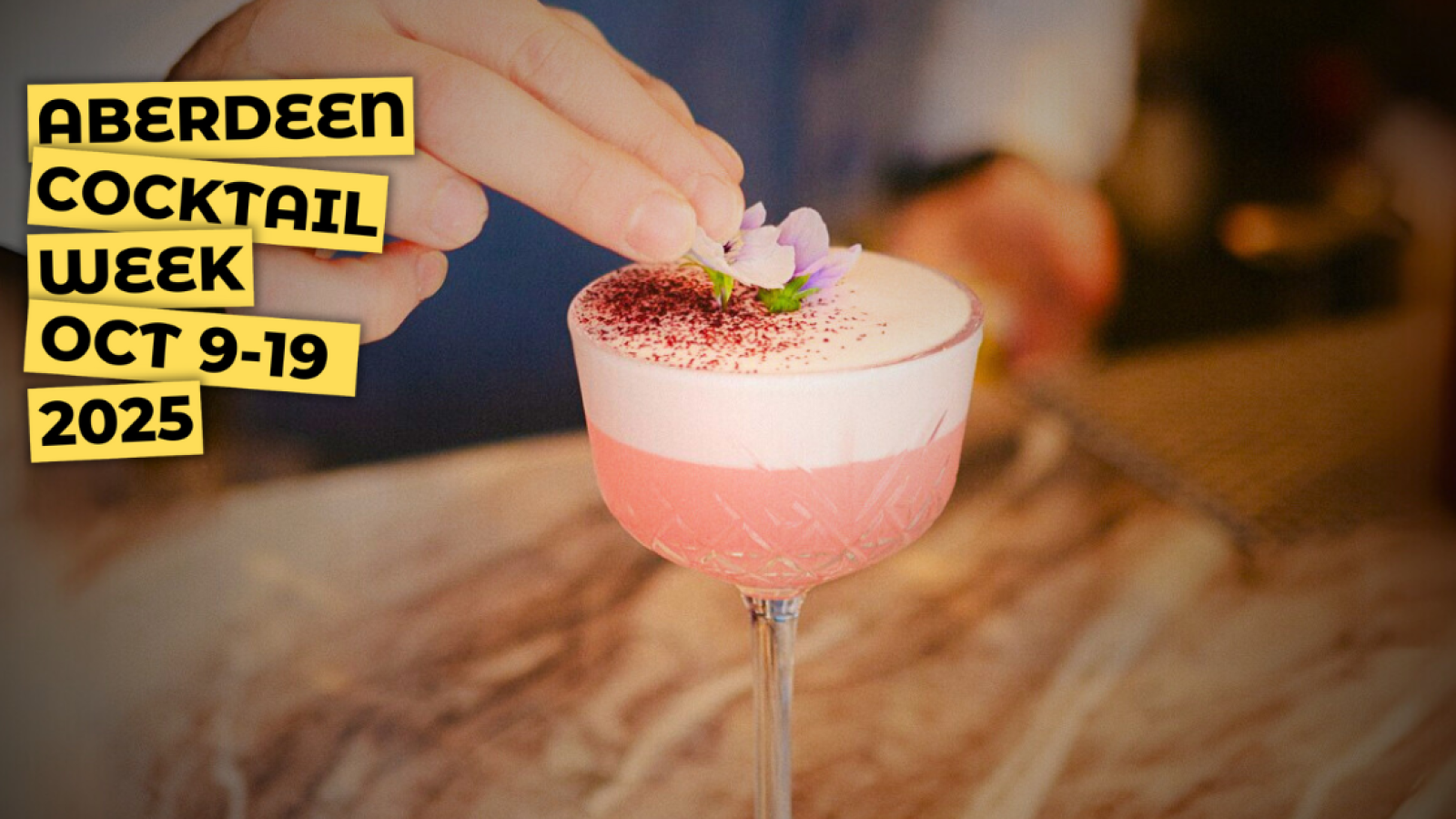 Get involved with Aberdeen Cocktail Week this October