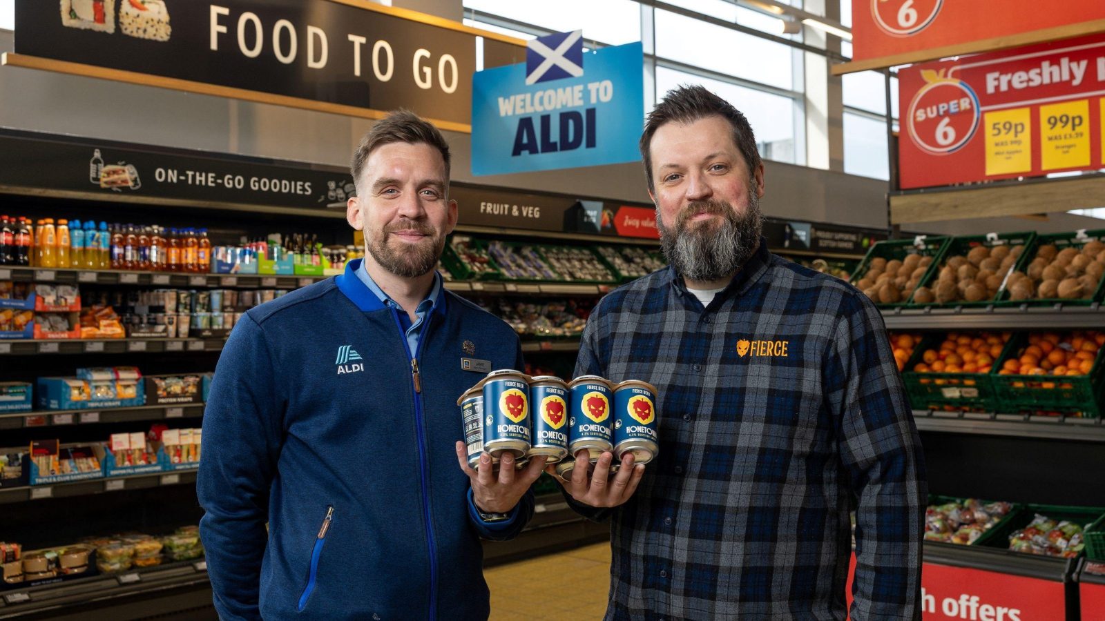 Aldi and Fierce Beer mark 10-year partnership with two million beers sold