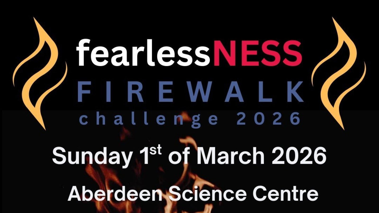 Charity hails bravery of trio taking on firewalk