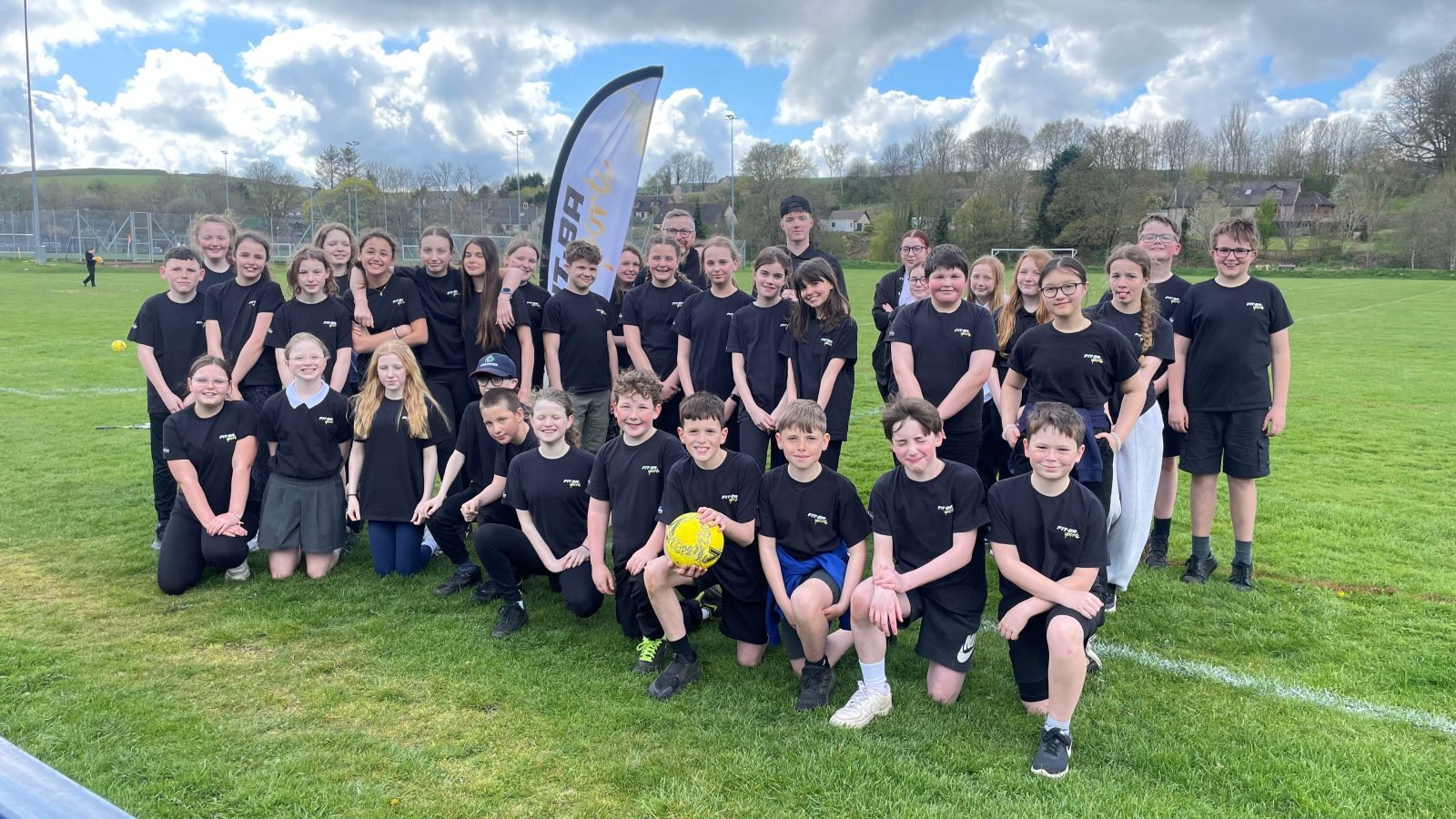 Aberdeenshire coach celebrates a year of free sports coaching to rural schools with Business Gateway support