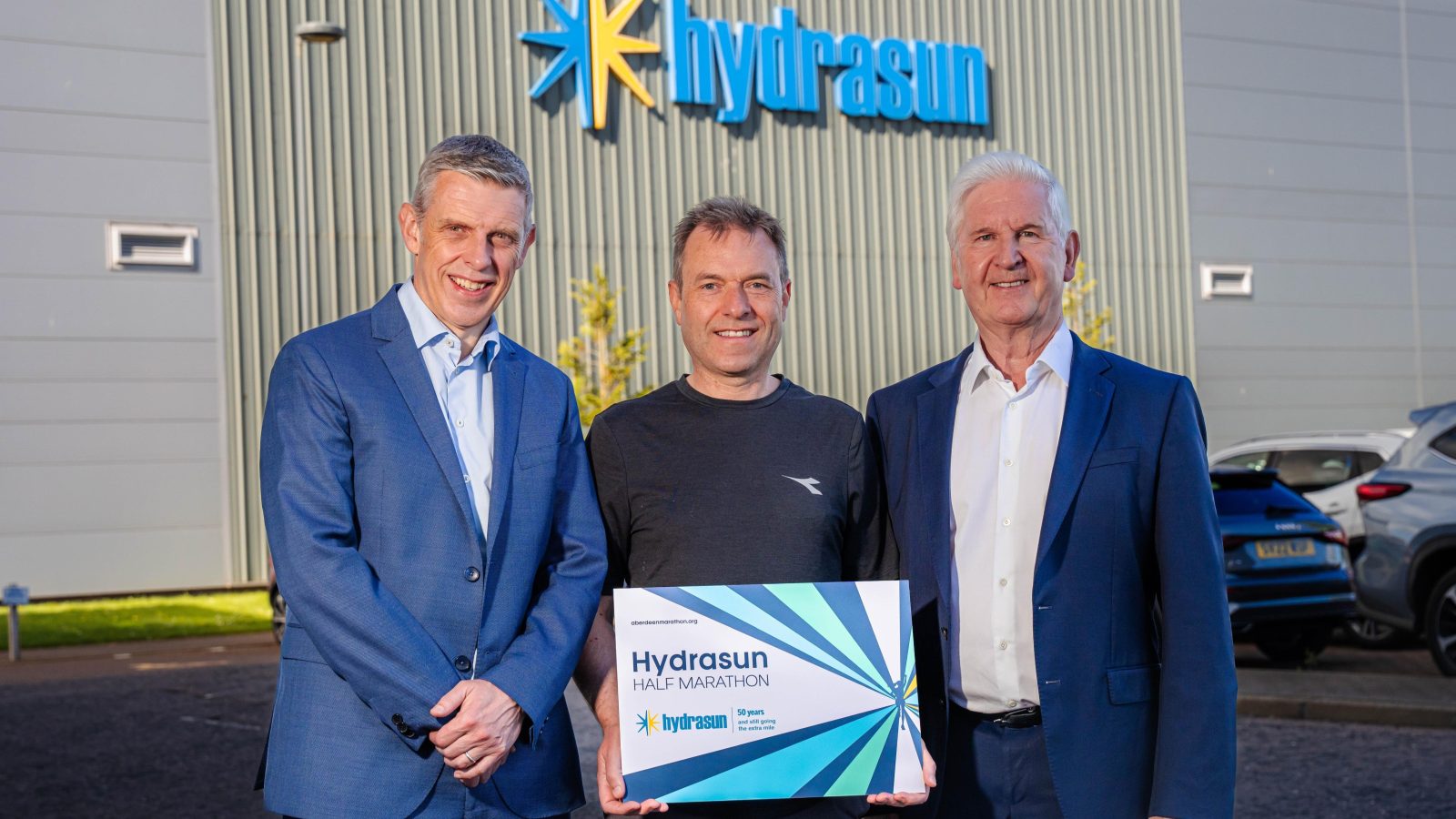 Hydrasun named title sponsor for Aberdeen half-marathon as company marks 50th year
