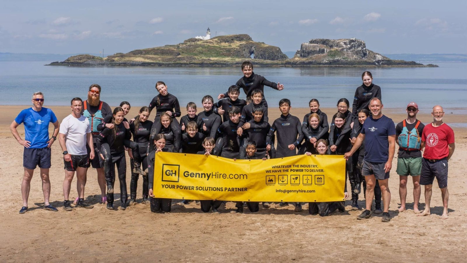 Genny Hire proud to support The Hold Fast Schools Mission Charity