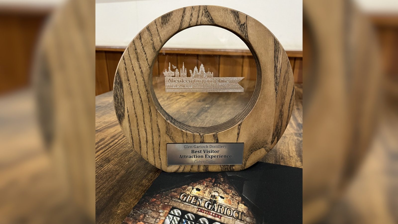 Glen Garioch Distillery wins Best Visitor Attraction at the Aberdeen City and Shire Thistle Awards