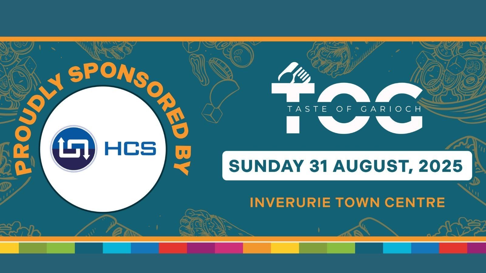 HCS announced as main sponsor for Taste of Garioch 2025