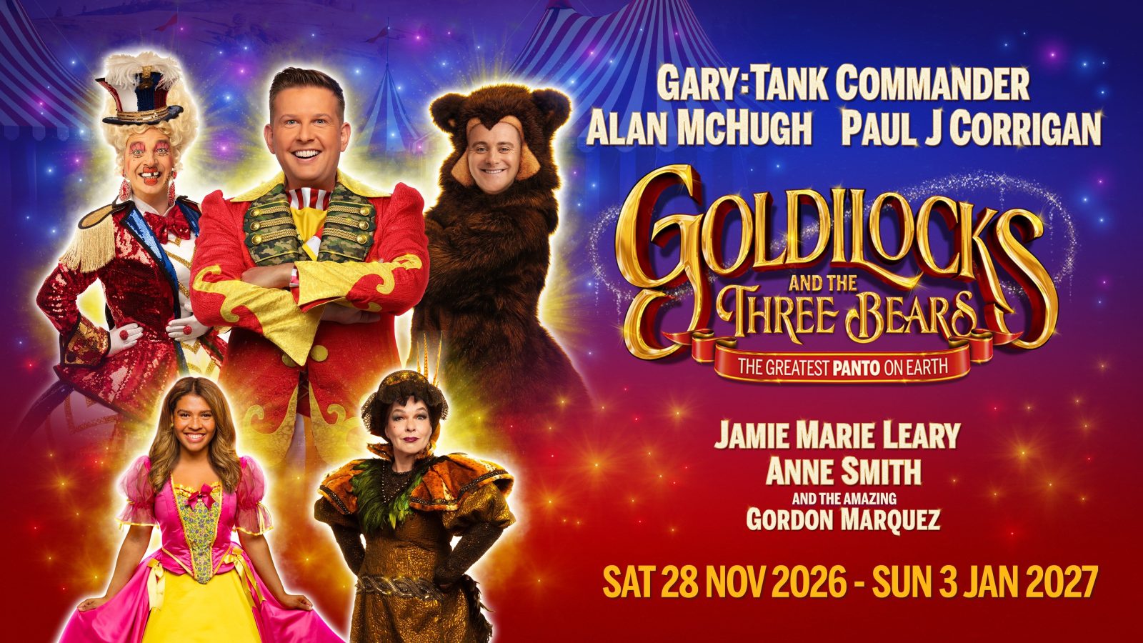 Star-studded panto line-up and blockbuster shows announced in new Aberdeen Performing Arts season