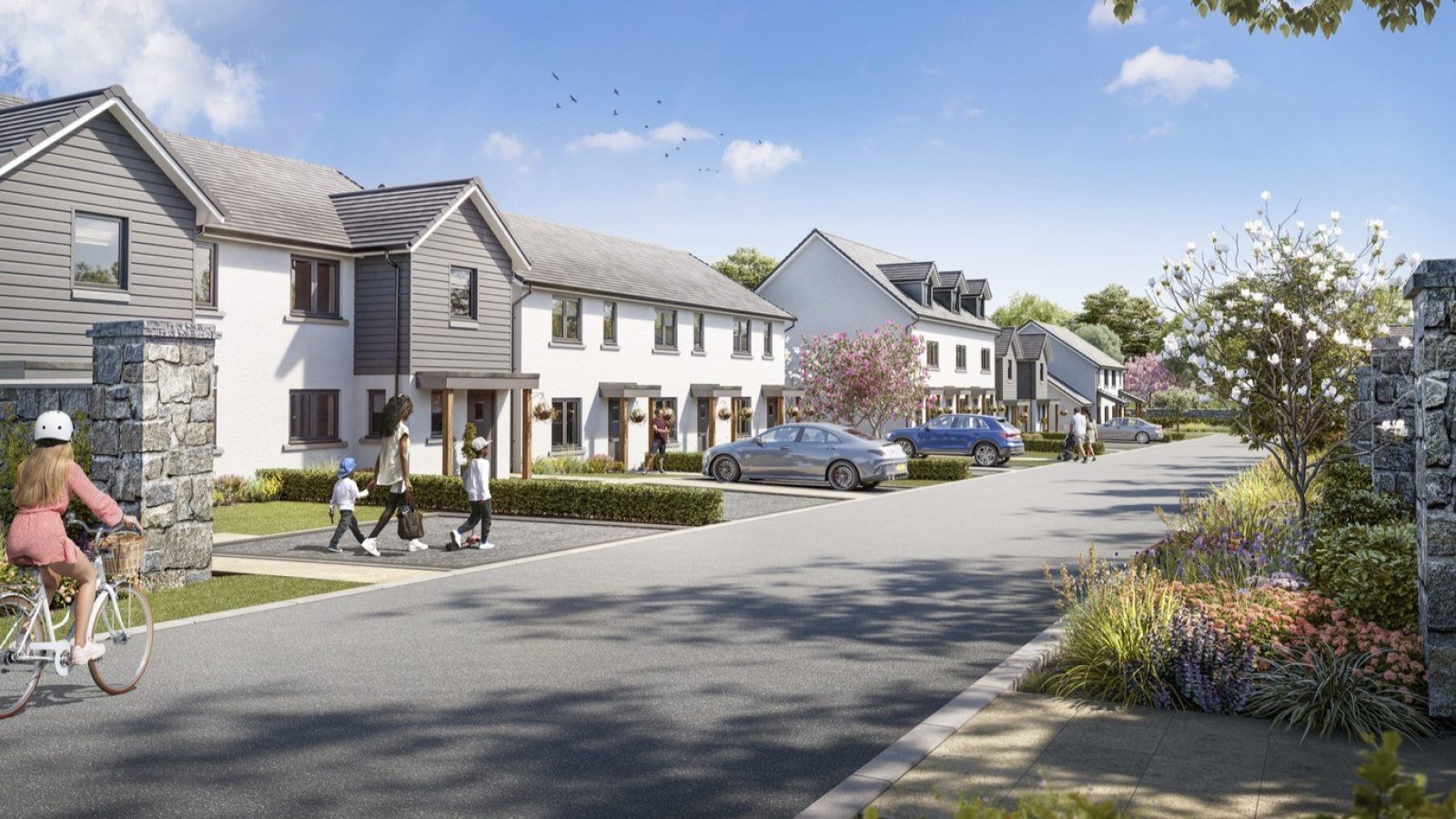Final phase of properties at Hazelwood in Aberdeen