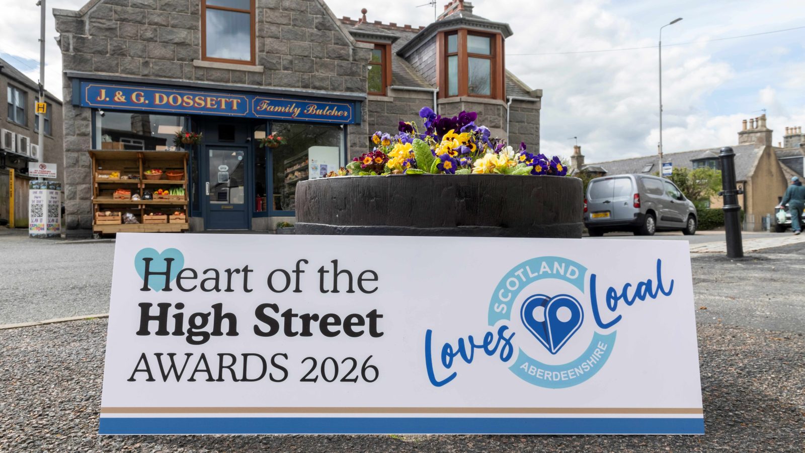 Public voting opens for inaugural Heart of the High Street Awards in Aberdeenshire