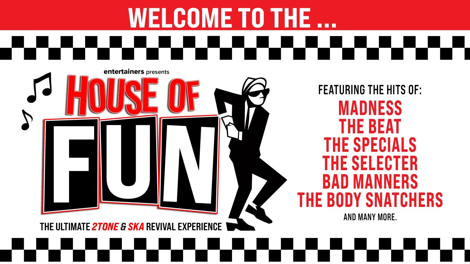 House of Fun - the ultimate 2Tone & Ska revival experience heads to Aberdeen in 2027