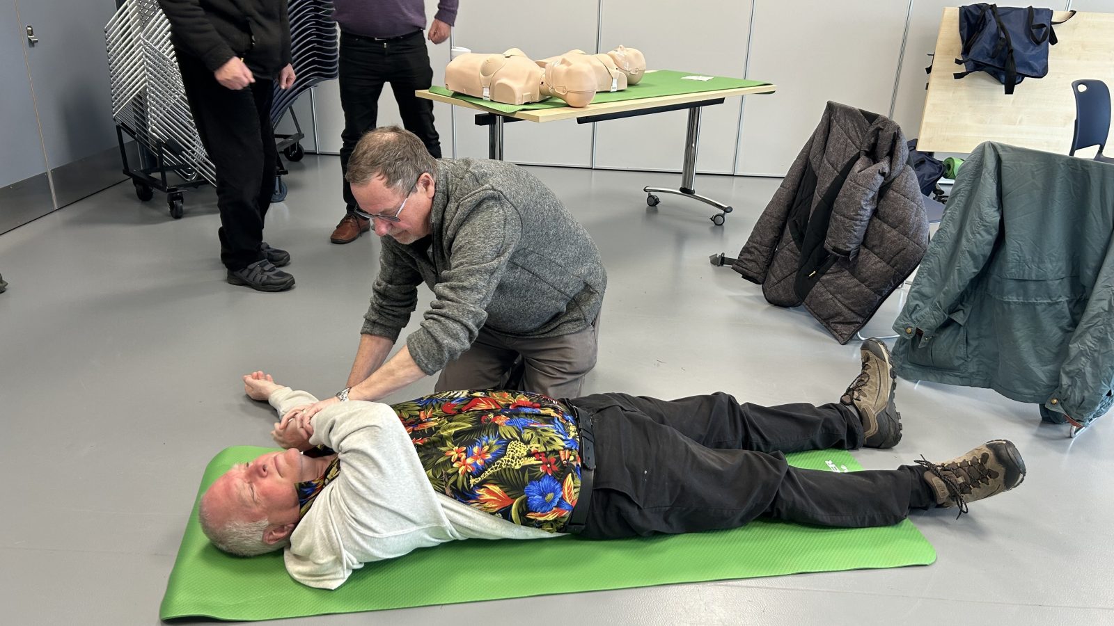 New men’s shed group receives first aid training