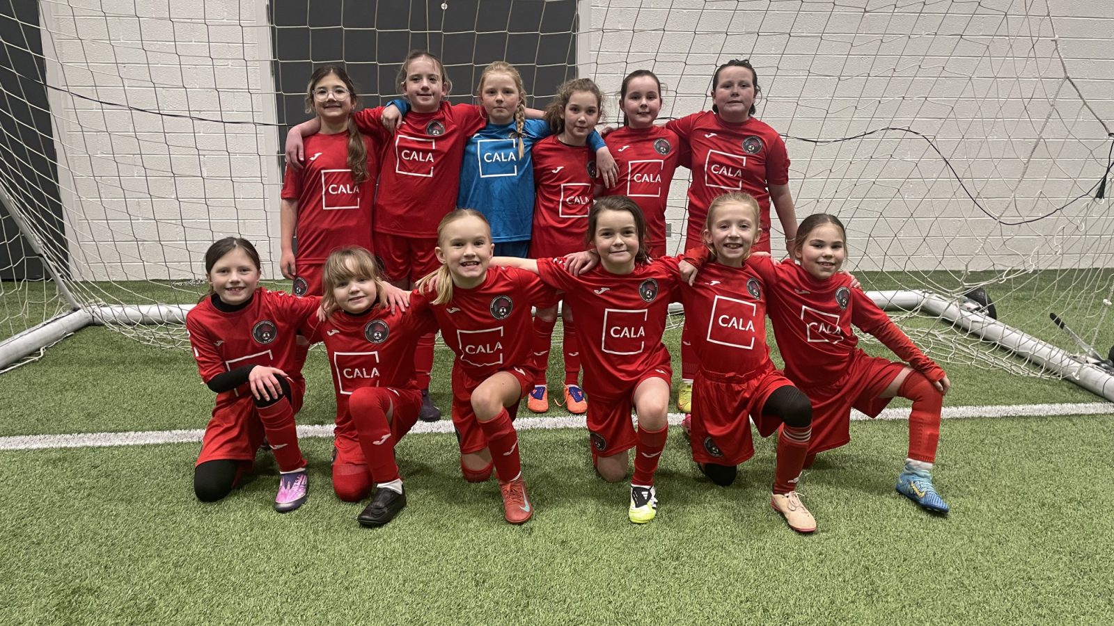 Aberdeen Under-10s girls’ team kick off season in style thanks to donation