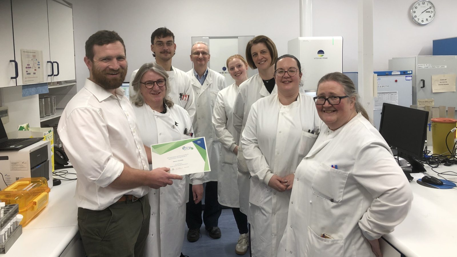 NHS Grampian’s biomedical labs team picks up Green Star Award