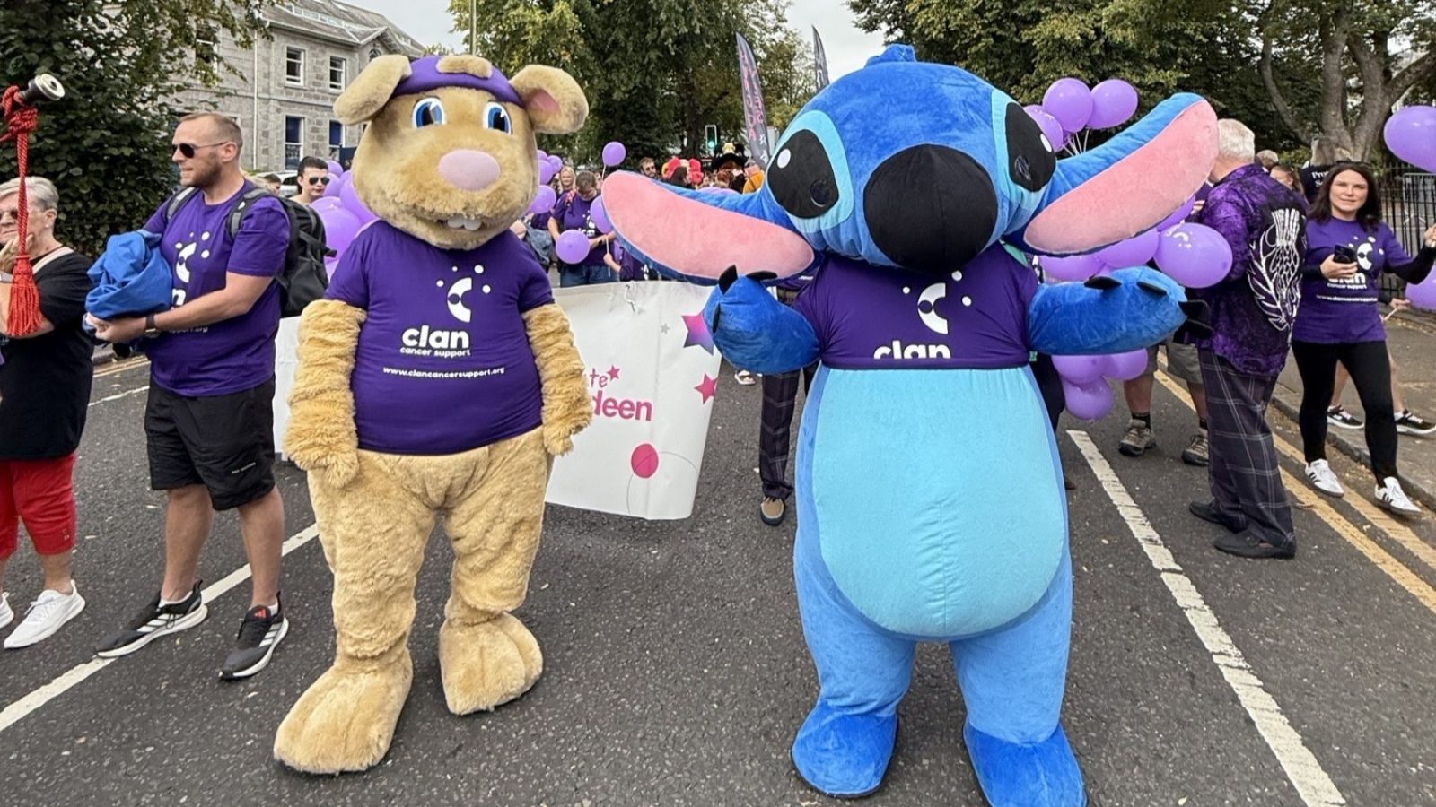 Elior UK manager spreads smiles at Celebrate Aberdeen parade