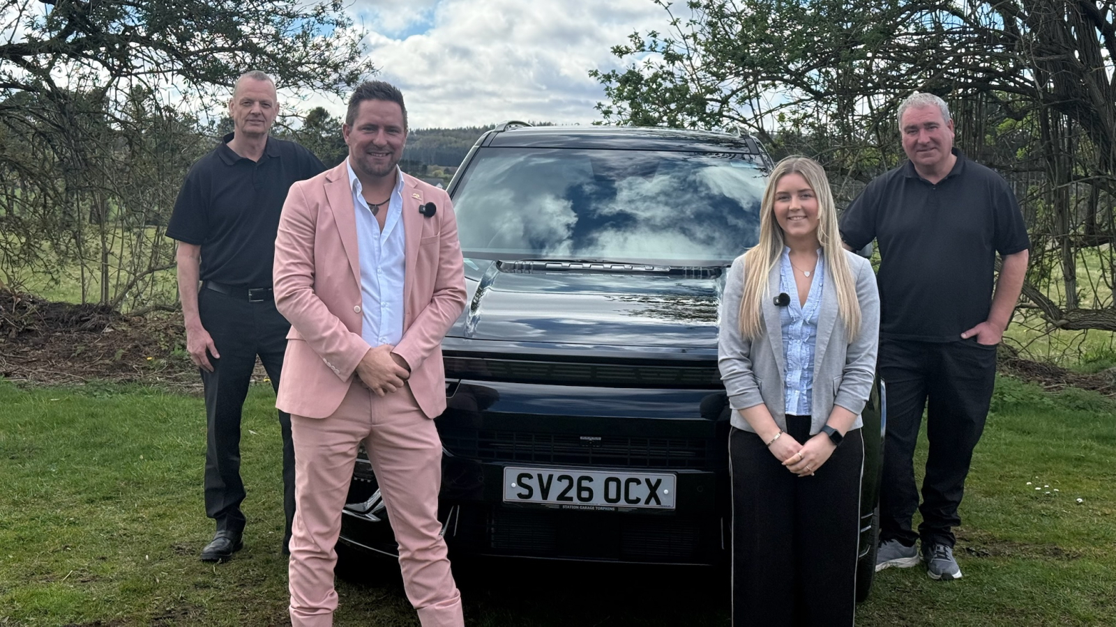 Station Garage Torphins launches bumper initiative in support of Cash for Kids Day