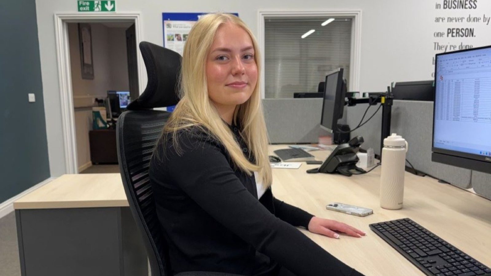 Modern Apprenticeship appointment as Alena joins Jbs team