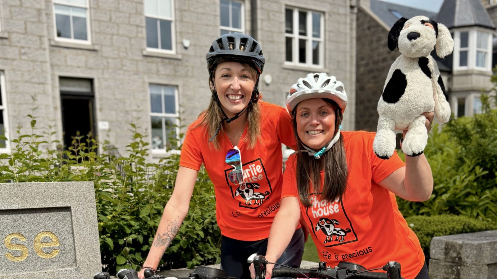 Aberdeen friends raise £7,950 for Charlie House in Paris Cycling Challenge