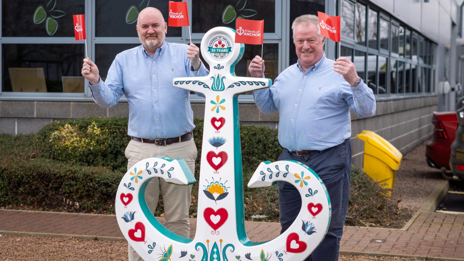 Entier duo complete all four Kiltwalks to support Friends of ANCHOR