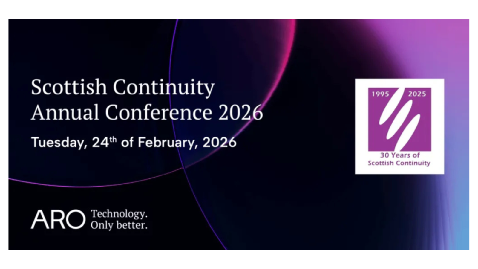 ARO to join Scotland’s leading resilience community at the upcoming Scottish Continuity Annual Conference 2026