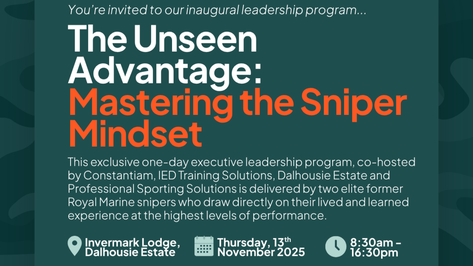 The unseen advantage: Mastering the sniper mindset