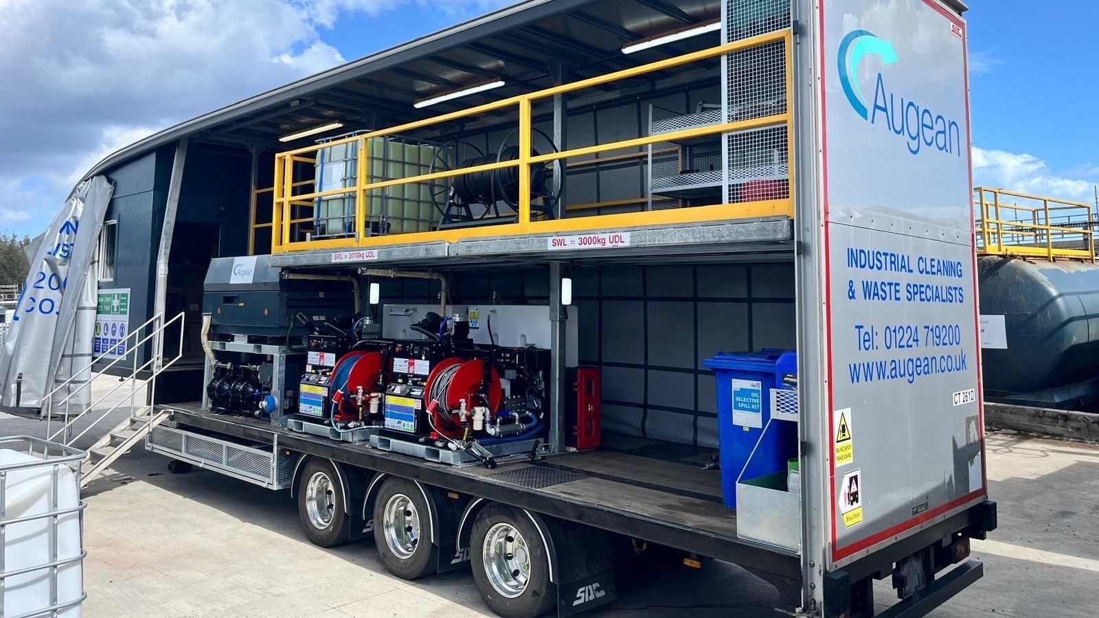 Augean strengthens specialist industrial services with new mobile cleaning and safety unit