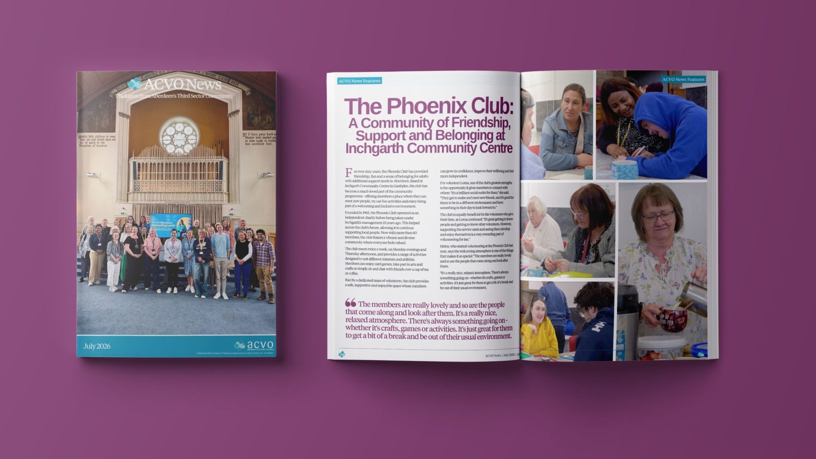 Inside the July edition of ACVO News