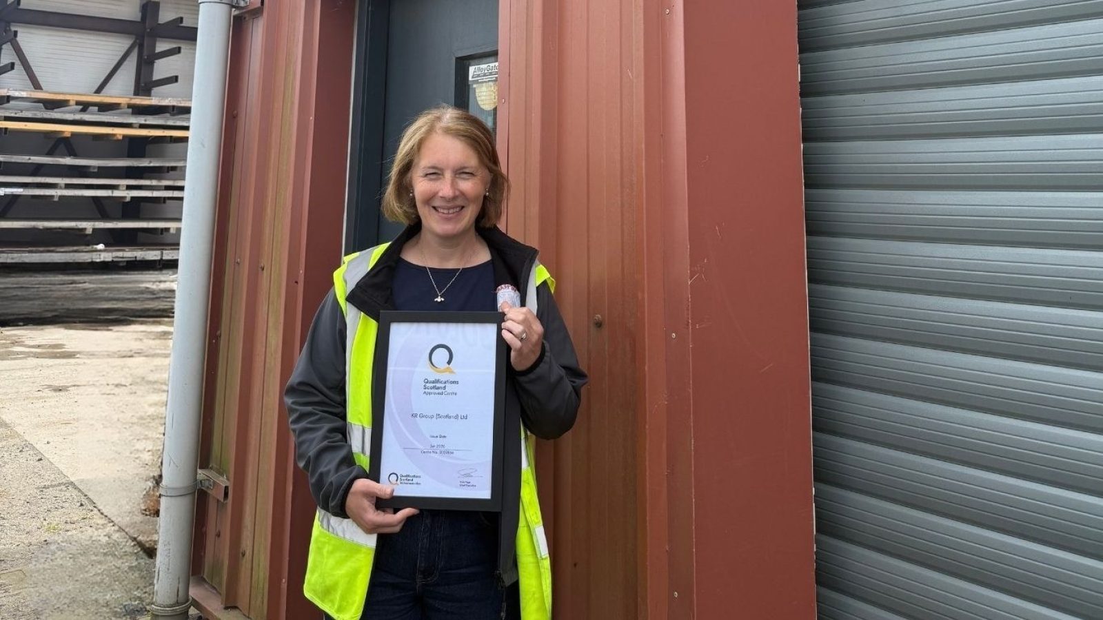KR Group achieves Qualifications Scotland Centre approval, expanding training opportunities for the construction industry