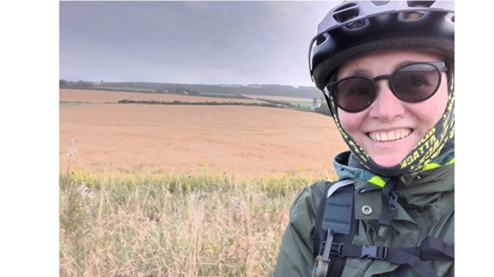Katie's cycle fundraiser for Cornerstone