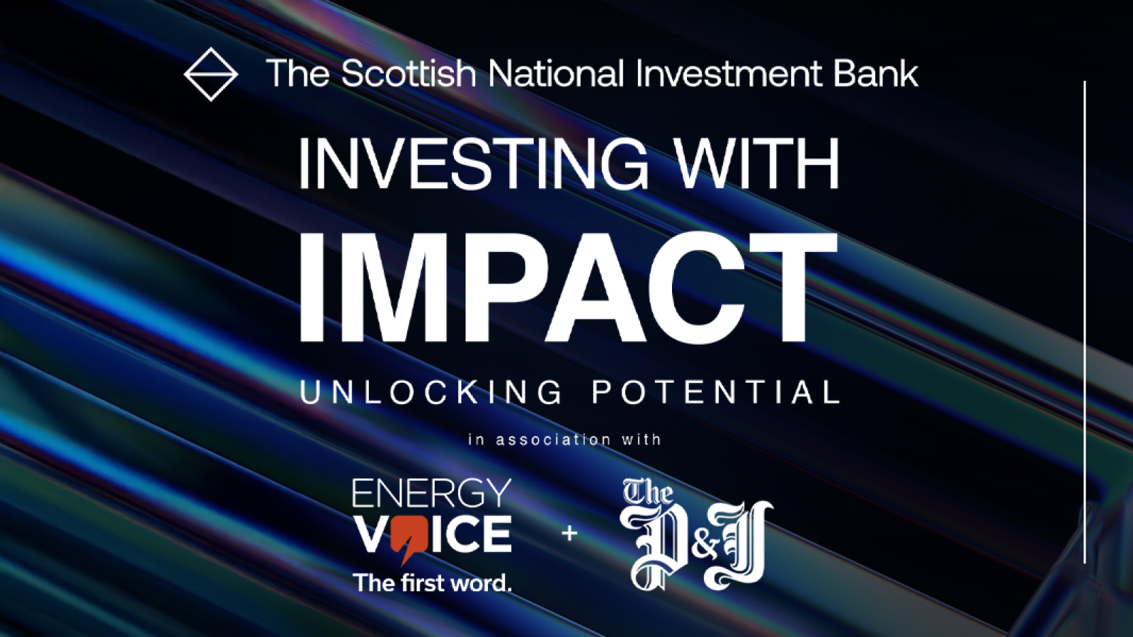 The Scottish National Investment Bank announces 2026 Investing with Impact conference in Aberdeen