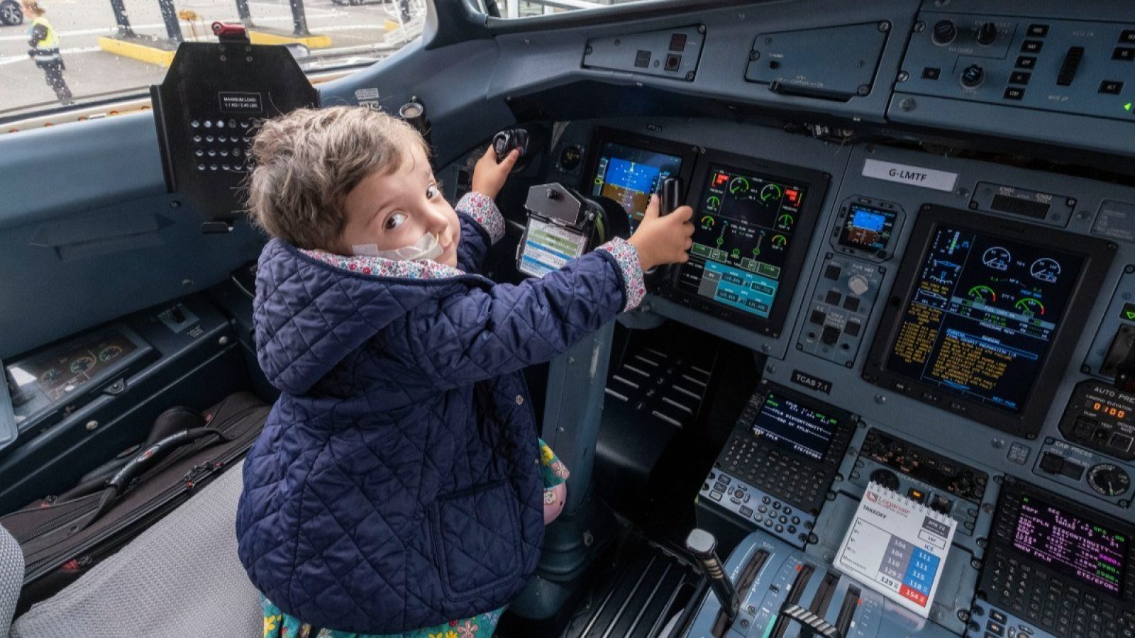 Sky's the limit as CHAS children take flight with Loganair