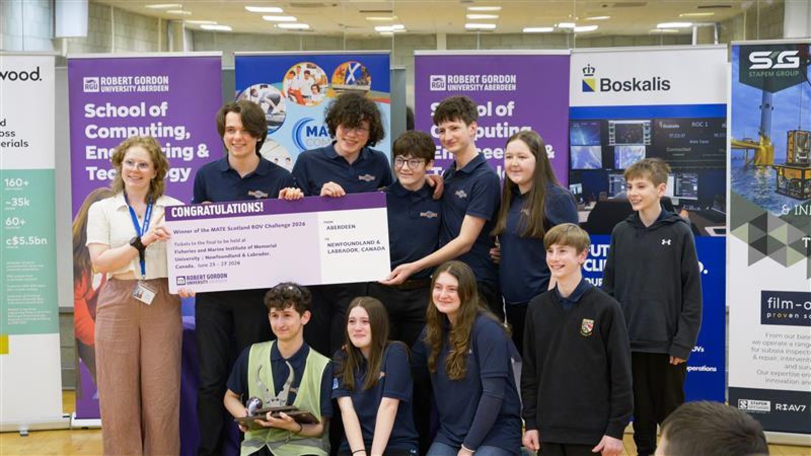 Keith pupils to represent Scotland at MATE ROV World Championship in Canada