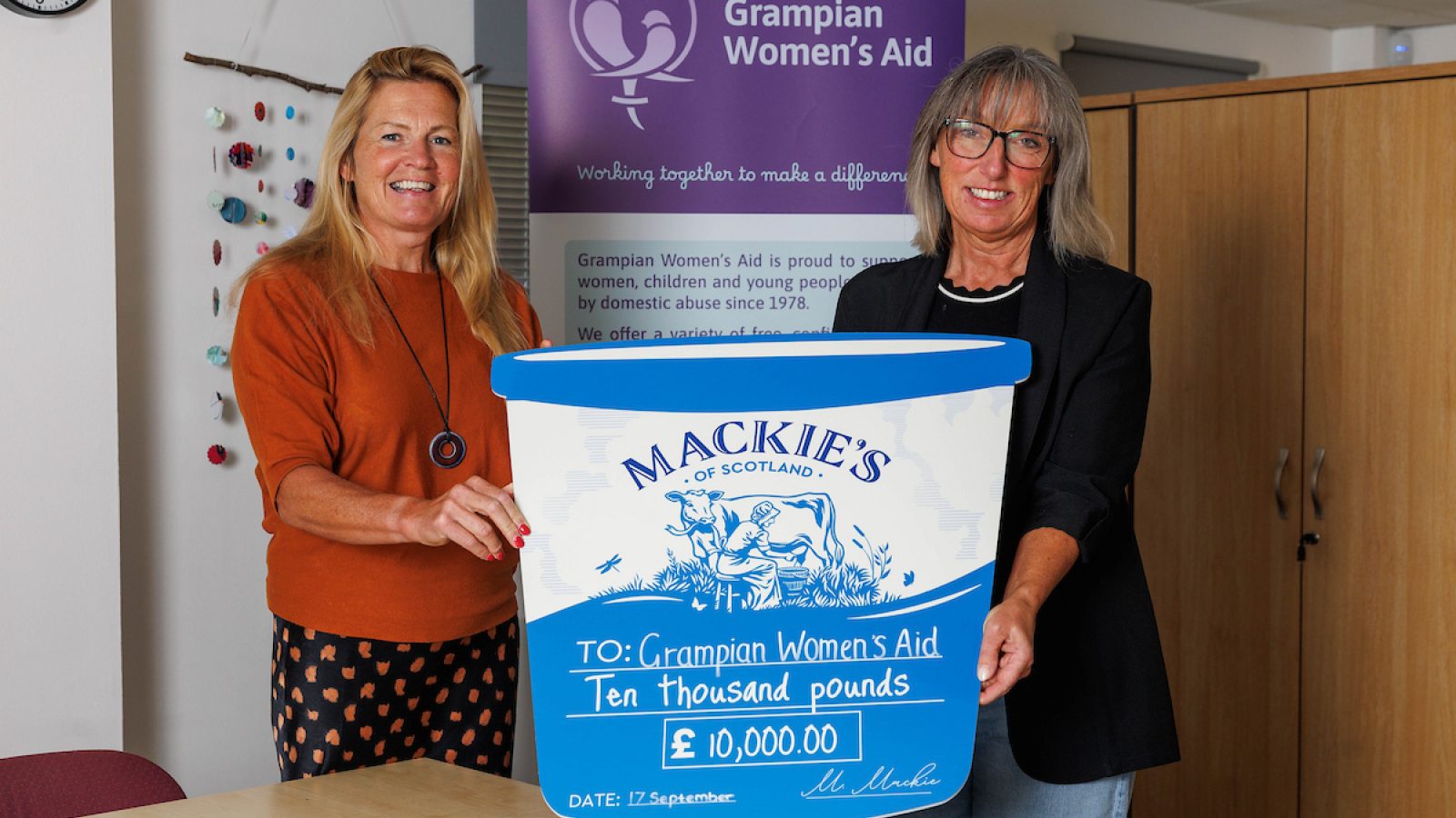 £10,000 grant protects vital domestic abuse support space for local women and families