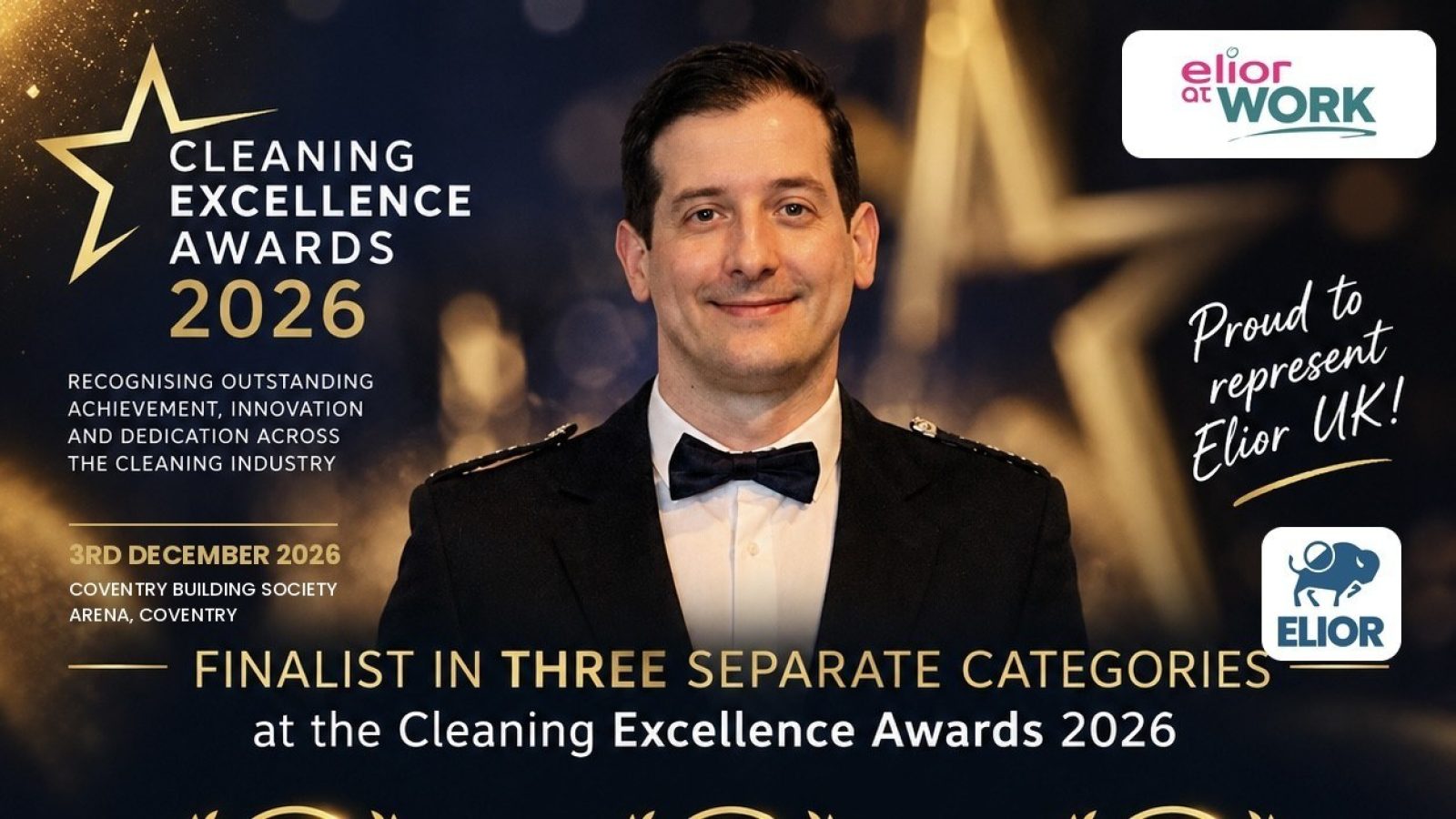Elior at Work manager named triple award finalist