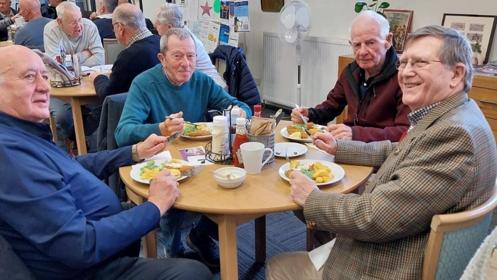 Veterans Centre kitchen transformation brings community together thanks to The MacRobert Trust support