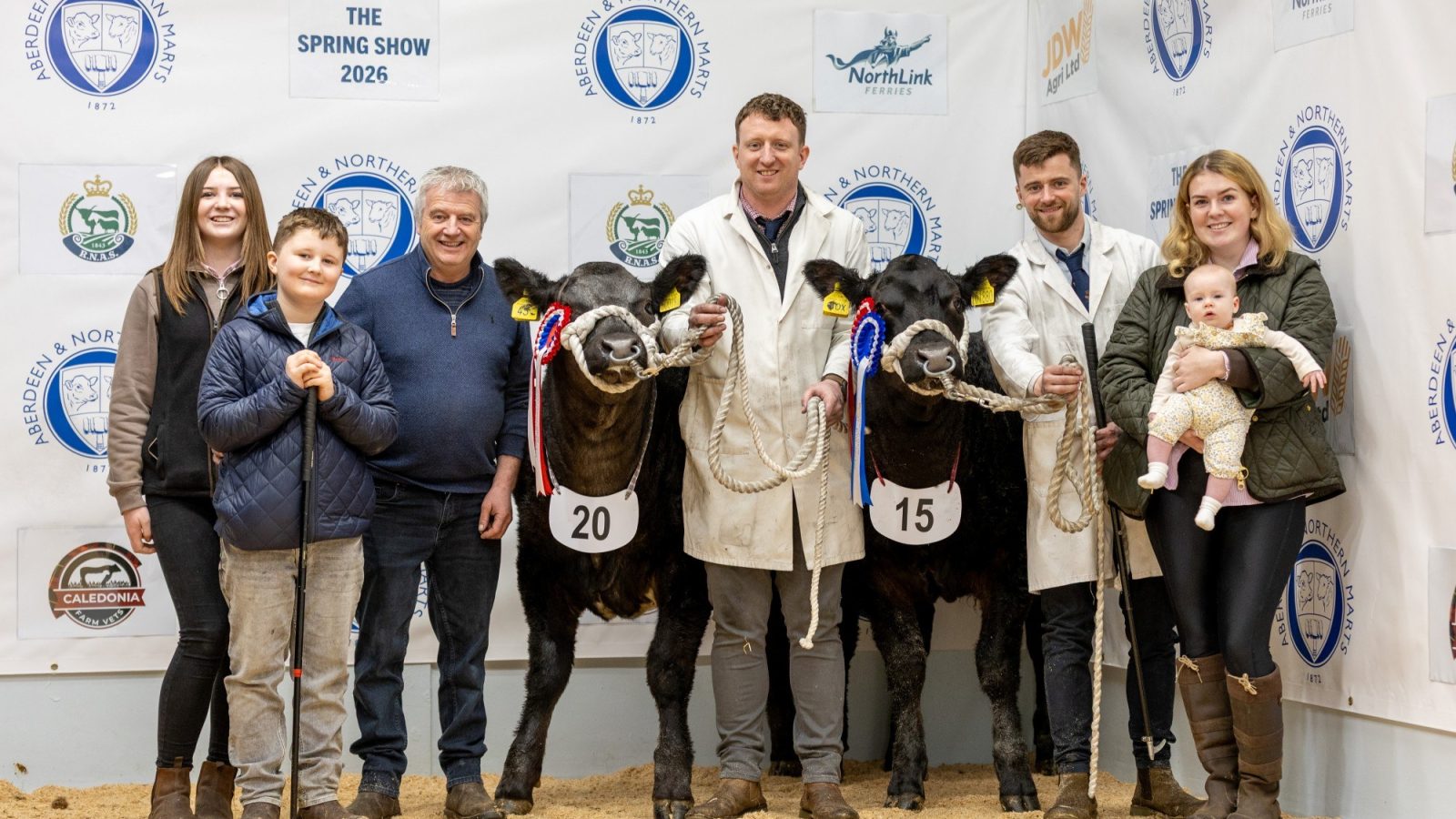 Hendry brothers take overall championship at the show and sale of Exhibition Cattle