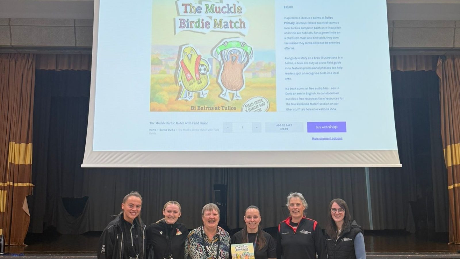 Torry community partnership brings The Muckle Birdie Match storybook to life