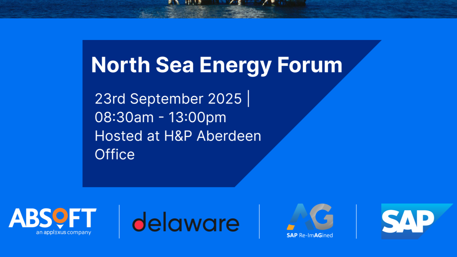 Absoft announces September North Sea Energy Forum