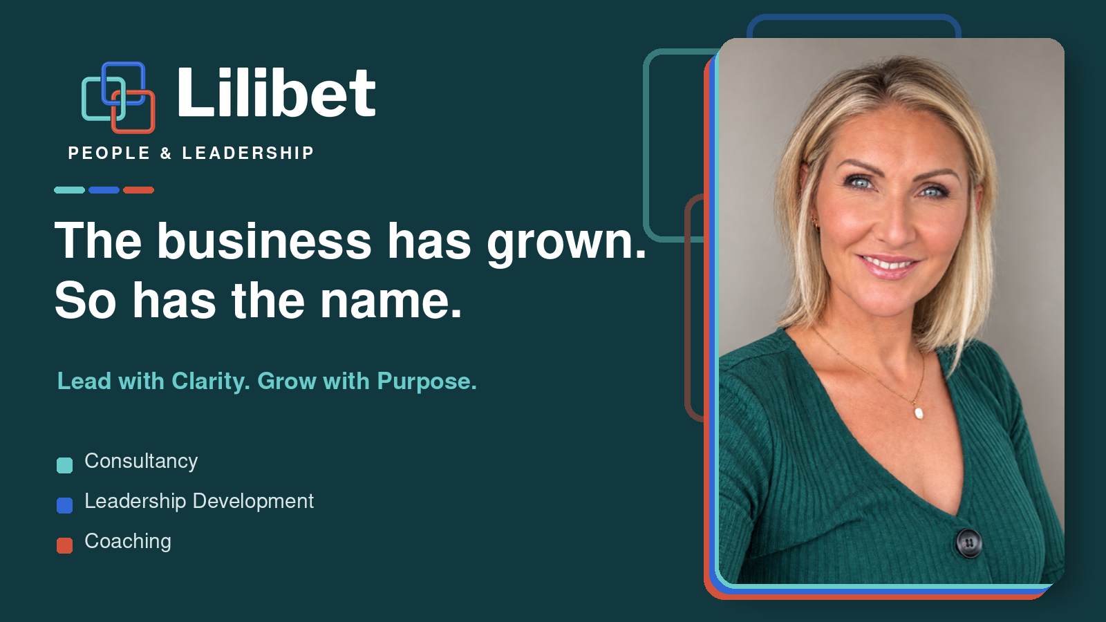 Lilibet Coaching becomes Lilibet People & Leadership as business grows