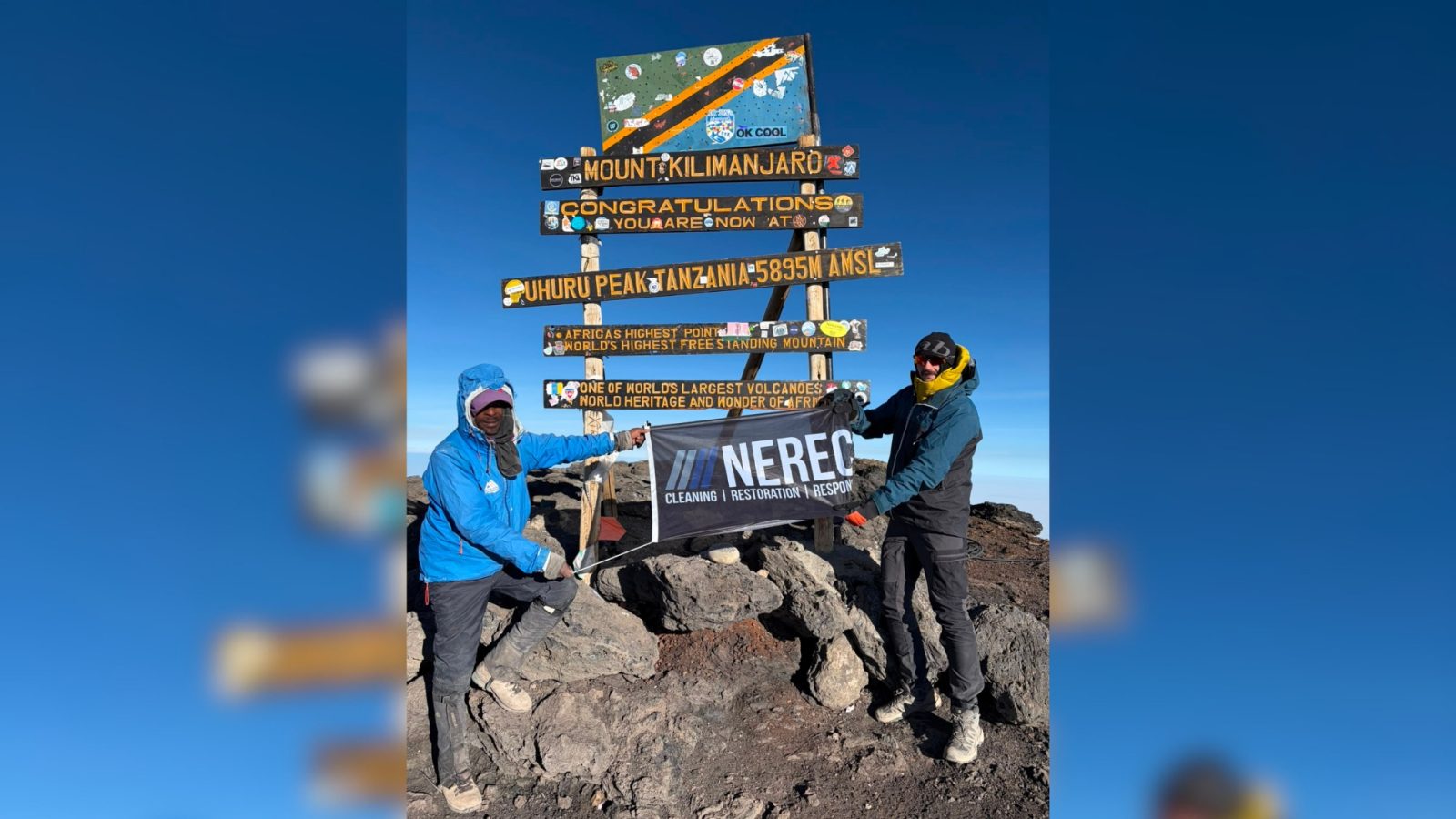 NEREC team member reaches Kilimanjaro summit for Student Minds